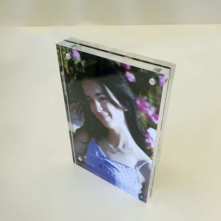 מסגרת אקריליק דו צדדי 10/15