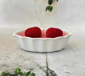 נר ריחני בקערת חרס M