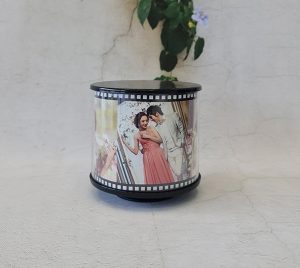 מעמד תמונה מסתובב עם צליל