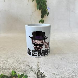 ספל לבן שובר שורות - Breaking Bad