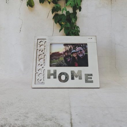 מסגרת HOME עם תחרה עץ