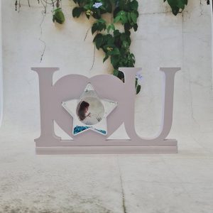 LOVE star זכוכית