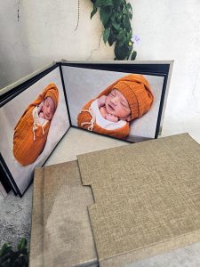 אלבום דיגיטלי הדבקה גימור בד