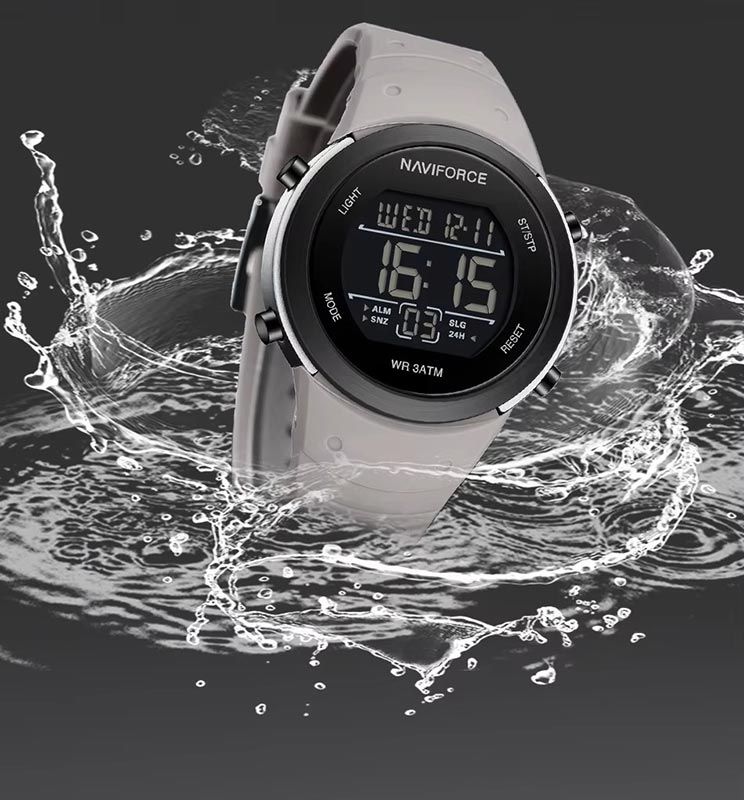 שעון יד ספורטיבי ודיגיטלי לגברים מבית NAVIFORCE – תמונה 2